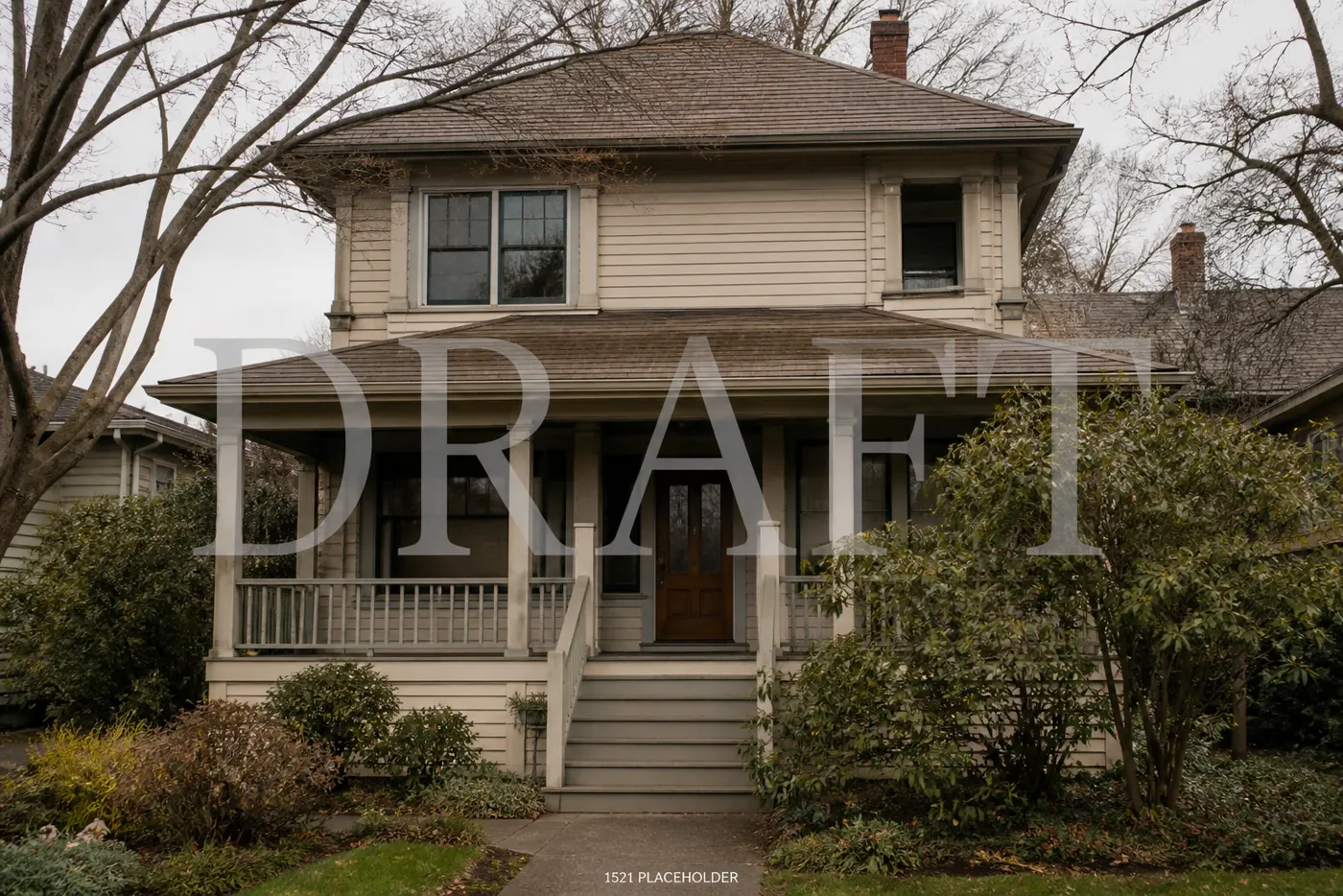 Draft placeholder of 1521 24th Ave. Watermarked DRAFT.